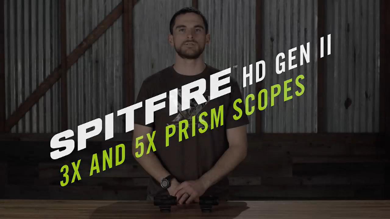 opplanet vortex spitfire hd gen ii 3x and 5x prism scopes powerview video