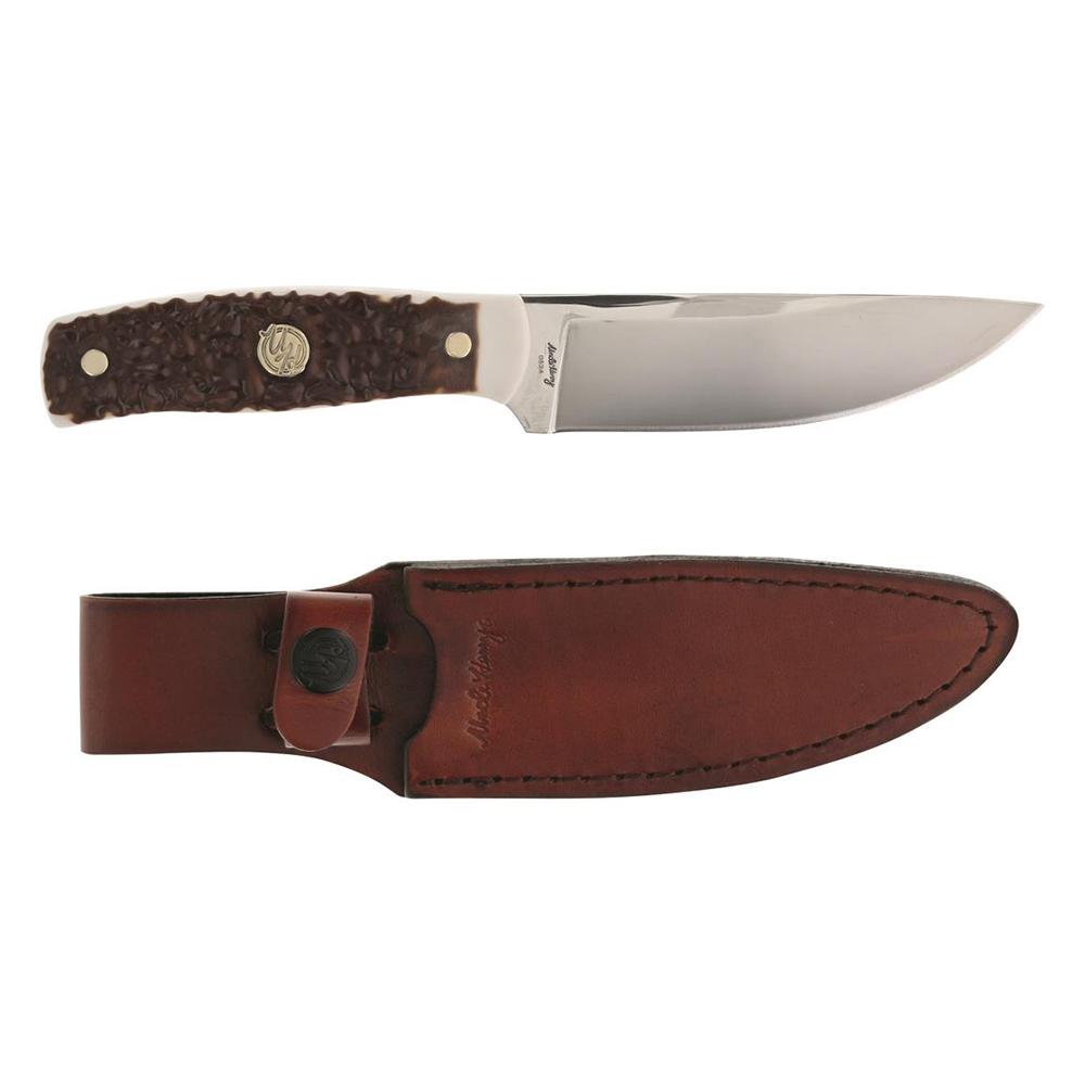Old Timer Uncle Henry Next Gen 191UH Fixed Knife 4-3/5 Bowie Blade Staglon Box 6A1FD137