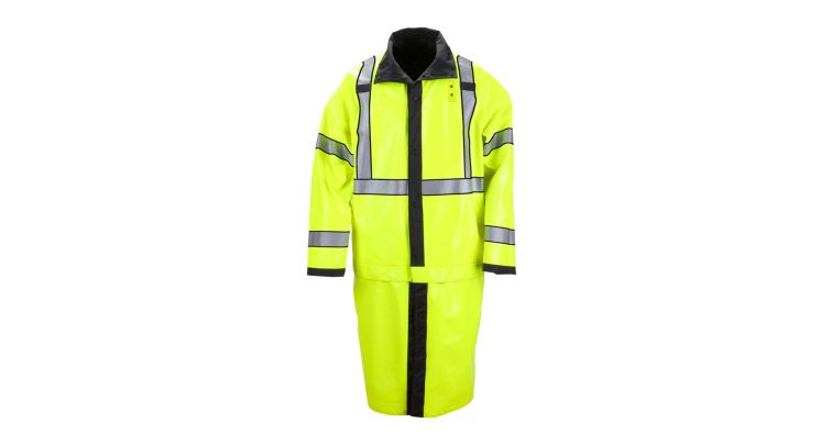 Hi vis trench on sale coat