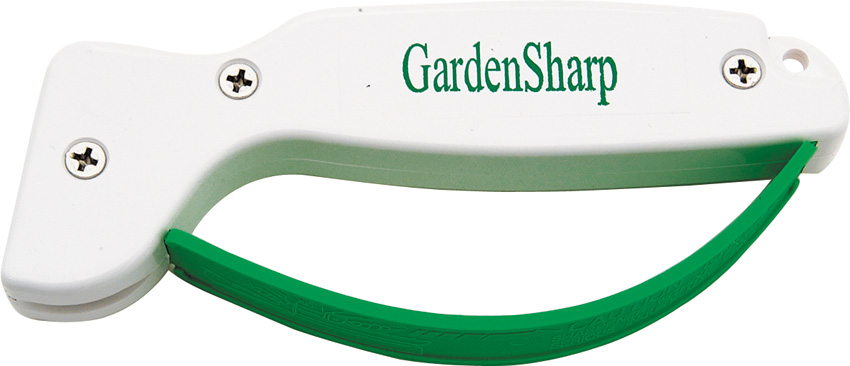 AccuSharp® Garden Tool Sharpener - White with Green - Northeastern Arborist  Supply