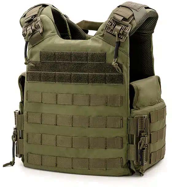 Livewire Patrol Molle Vest Level IIIA - Black (Molle) / L / Standard Level IIIA Panels