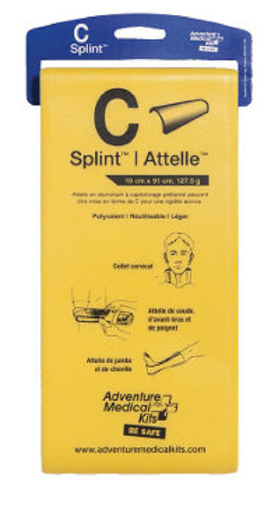 Adventure Medical Kits C-Splint Retail Packaging