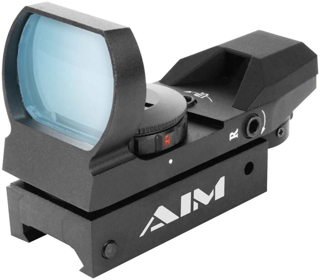 Aim Sports Dual Illuminated Red Dot Sight W 4 Reticles Up To 40 Off Highly Rated Free Shipping Over 49