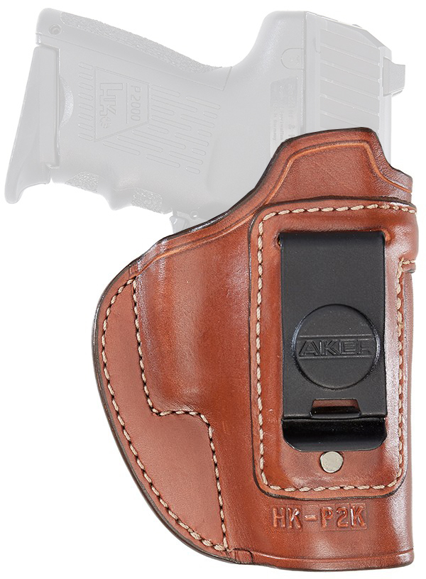 Aker Leather FlatSider XR17 Paddle Holster Fits Sig Tan good Leather New