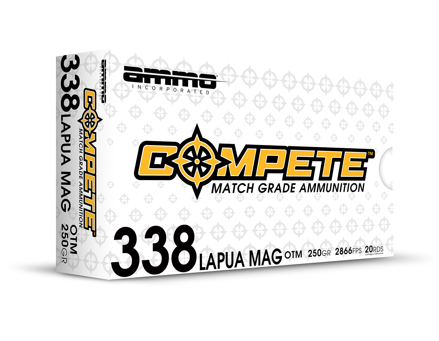 opplanet ammo inc compete otm 338 lapua mag 250 grain open tip match brass cased rifle ammo 20 round 338lm250 otm a20 main