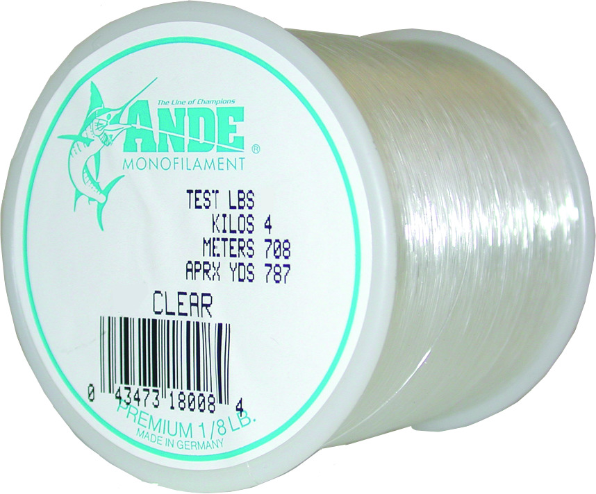ANDE Monofilament Ande Premium 30lb Test 1 4lb Spool 400yds