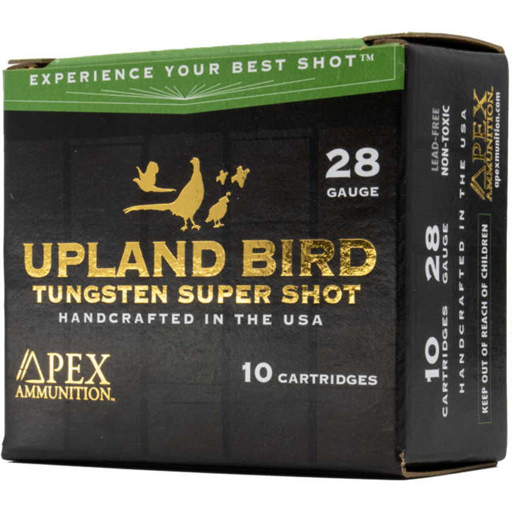 Apex Ammunition Upland Bird Z-Series TSS 28 Gauge 3/4 oz 2 3/4'' 8 Shot Shotgun Ammunition