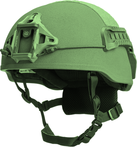 ArmorSource AS-501 Gen2 U.S. Army Advanced Mid-Cut Special Command  Configuration Combat Helmet