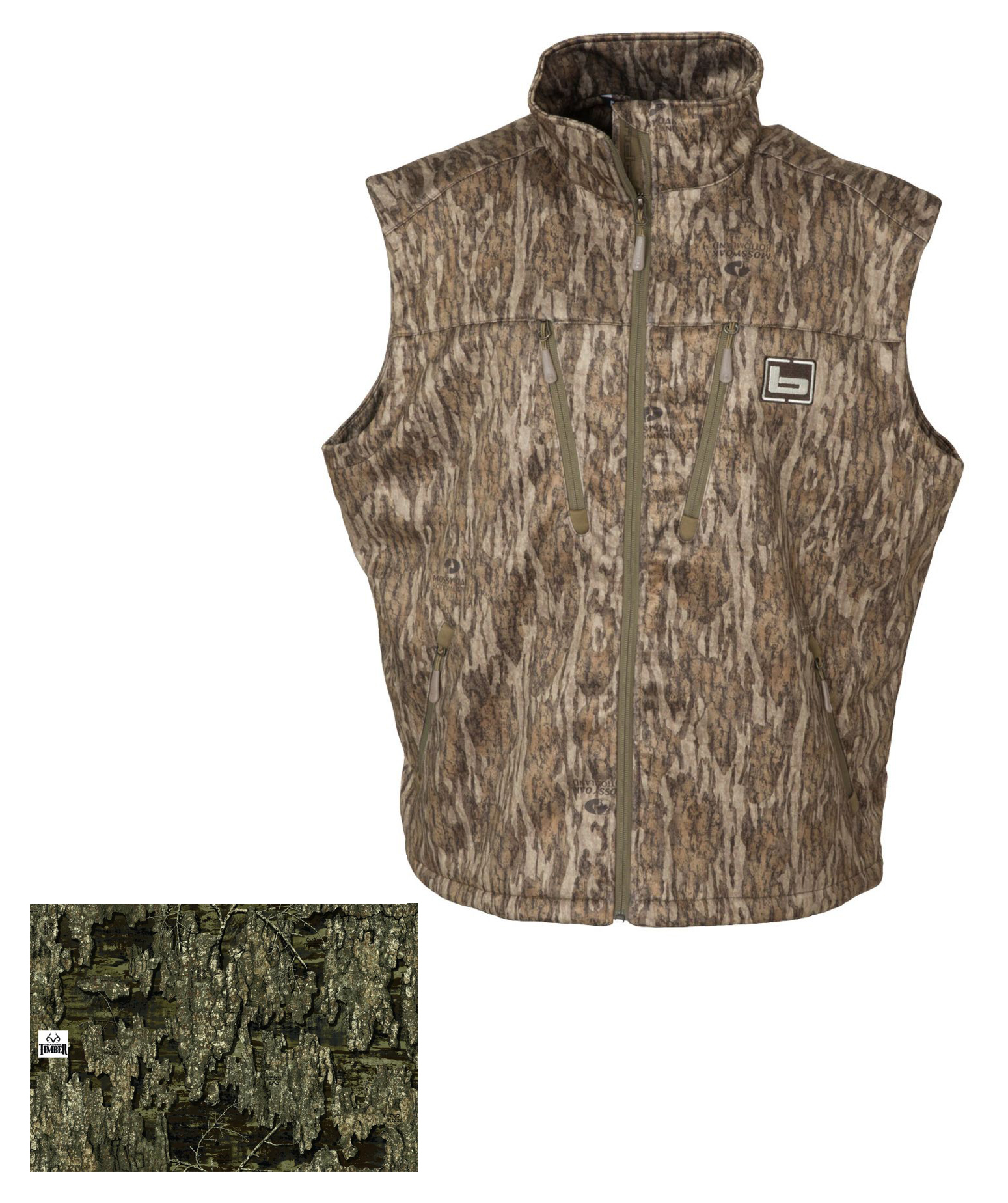 Mid-Layer Fleece Vest – Banded