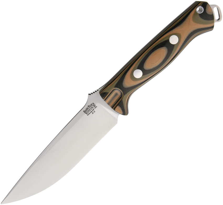 Bark River Bravo Vortex Fixed Blade Knife, 5.25 in | w/ Free S&H