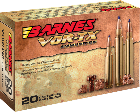 Barnes Vor Tx 308 Winchester 150 Grain Ttsx Boat Tail Centerfire Rifle Ammunition W Free Shipping