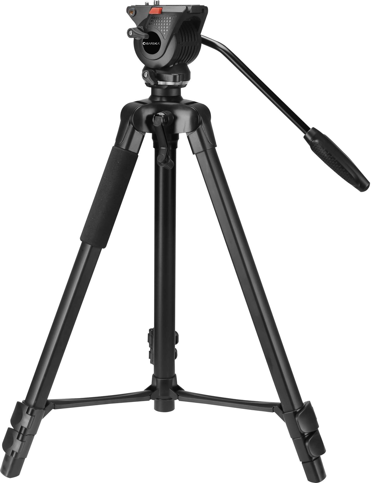 Barska Professional Fluid Head Tripod 51 Off w/ Free S&H