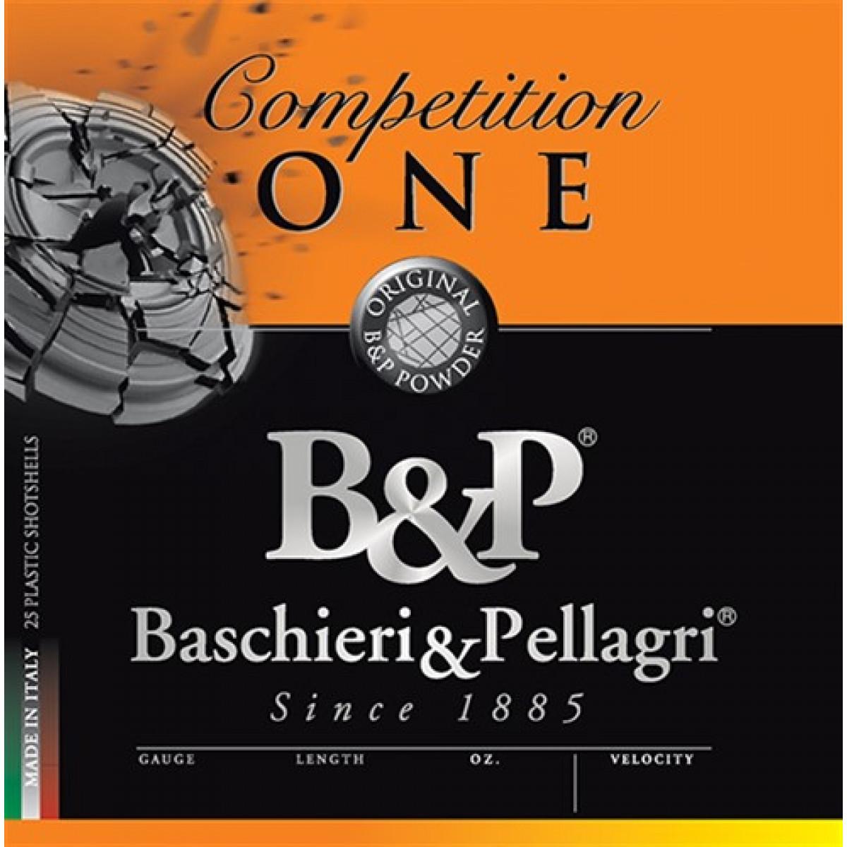 Baschieri & Pellagri Competition One-12 ga. 2 3/4 Inch 1 1/8 oz-7.5 Steel shot 1280fps