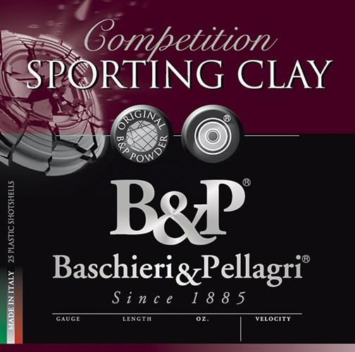 Baschieri & Pellagri Competition Sporting Clay Shotshells-12 ga 2-3/4 In 1 oz Size 8 1260 fps