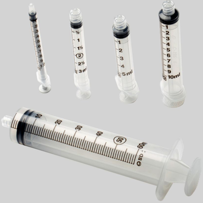 30 mL BD Luer-Lok Tip Syringe - 1 mL Graduation, Latex Free