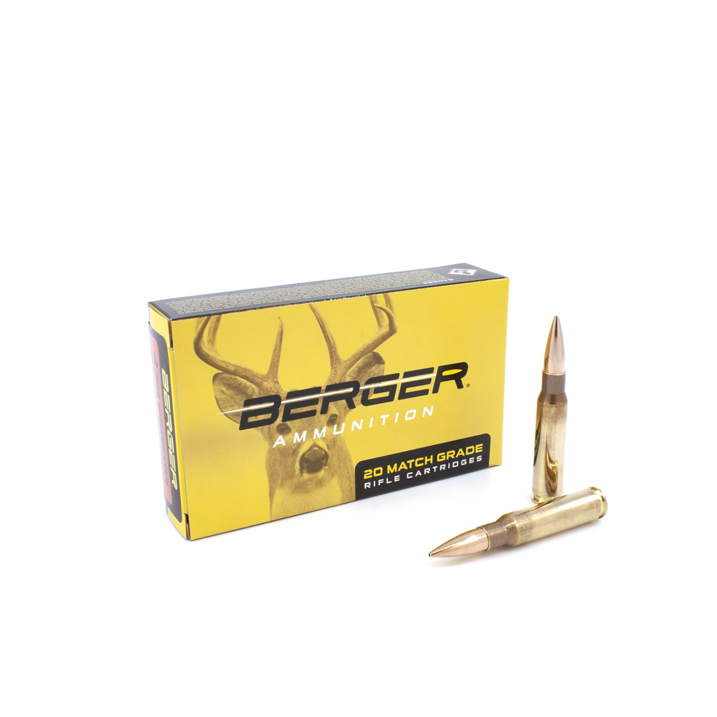 Berger Classic Hunter .308 Winchester 185 grain Classic Hunter Brass Cased Centerfire Rifle Ammunition