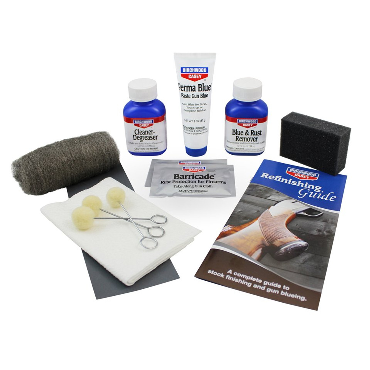 Birchwood Casey Perma Blue Paste Gun Blue Finishing Kit | Free