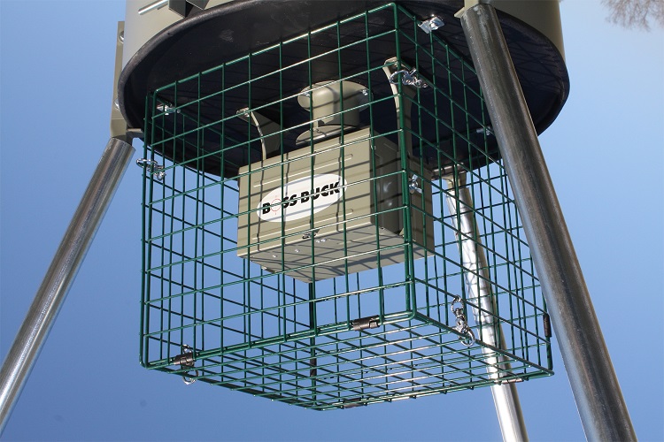 Coon Cage for Deer and Game Feeders Varmint Cage
