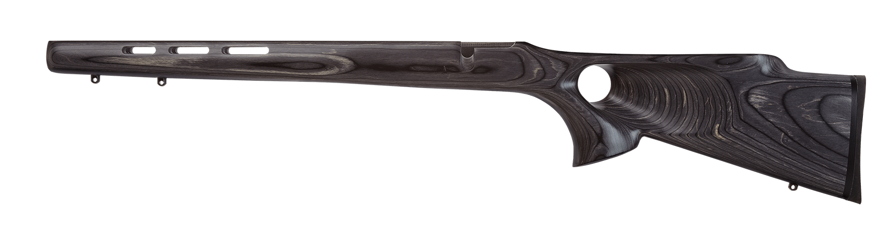 Boyds Hardwood Gunstocks Rimfire Varmint Thumbhole CZ 455 Clip Feed, Factory Barrel Channel, Left Hand Stock, Right Hand Action Rifle Stock