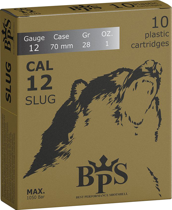 BPS 12 Gauge 2.75in Shotgun Slug Ammunition