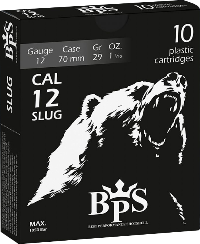 BPS 12 Gauge 2.75in Shotgun Slug Ammunition