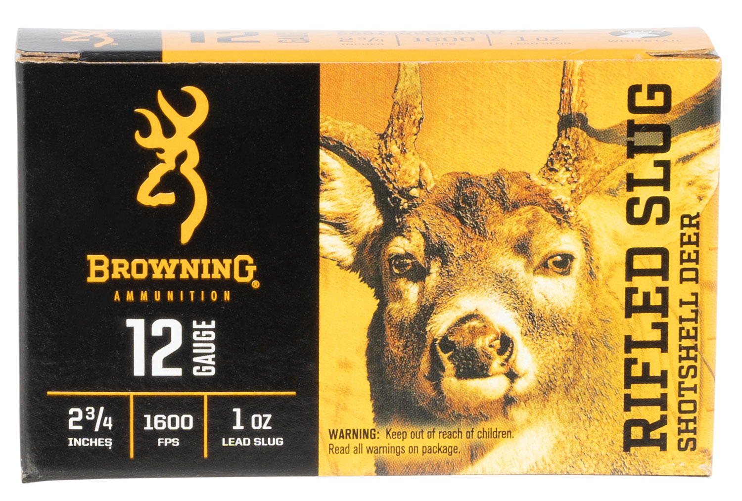 Browning BXS Shotshell Deer 12 Gauge 1 oz 2.75" Shotgun Slug Ammunition