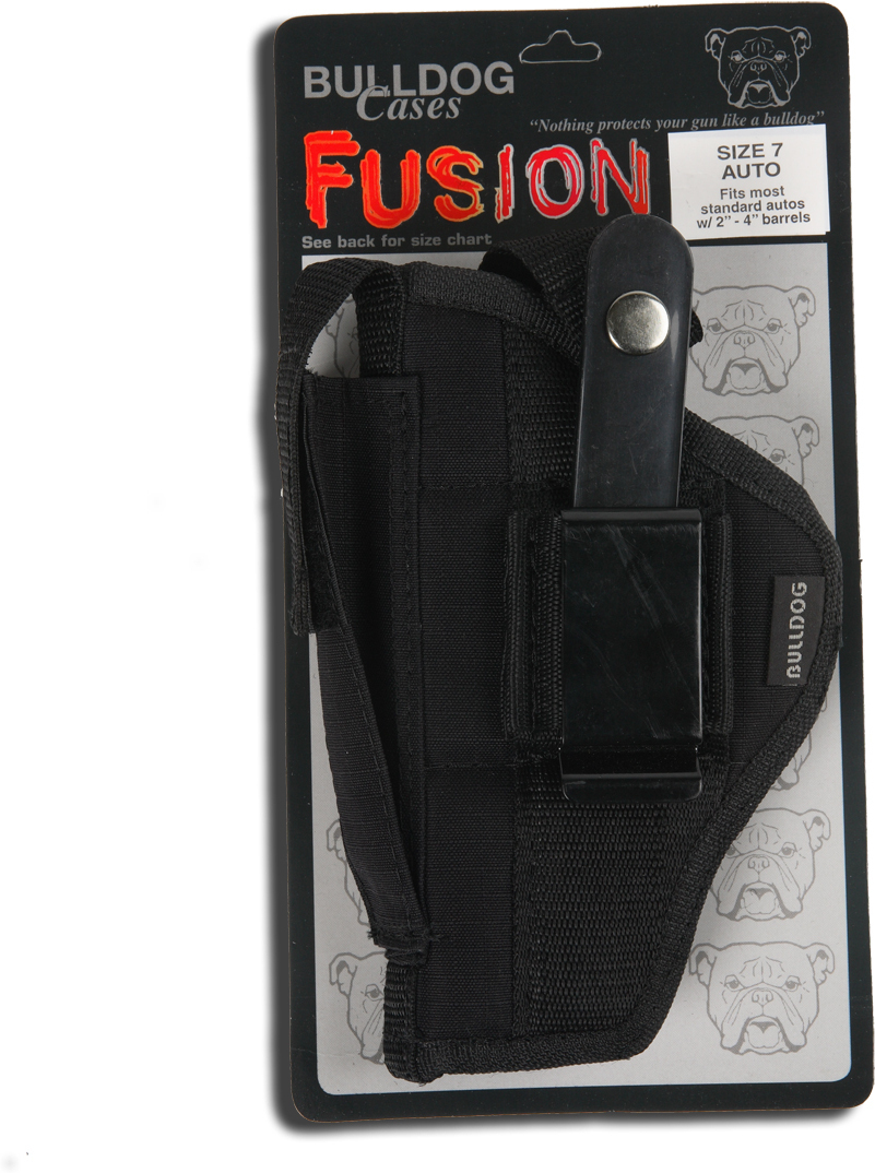 Medium for sale online Black Bulldog Molded Leather Belt Slide Holster