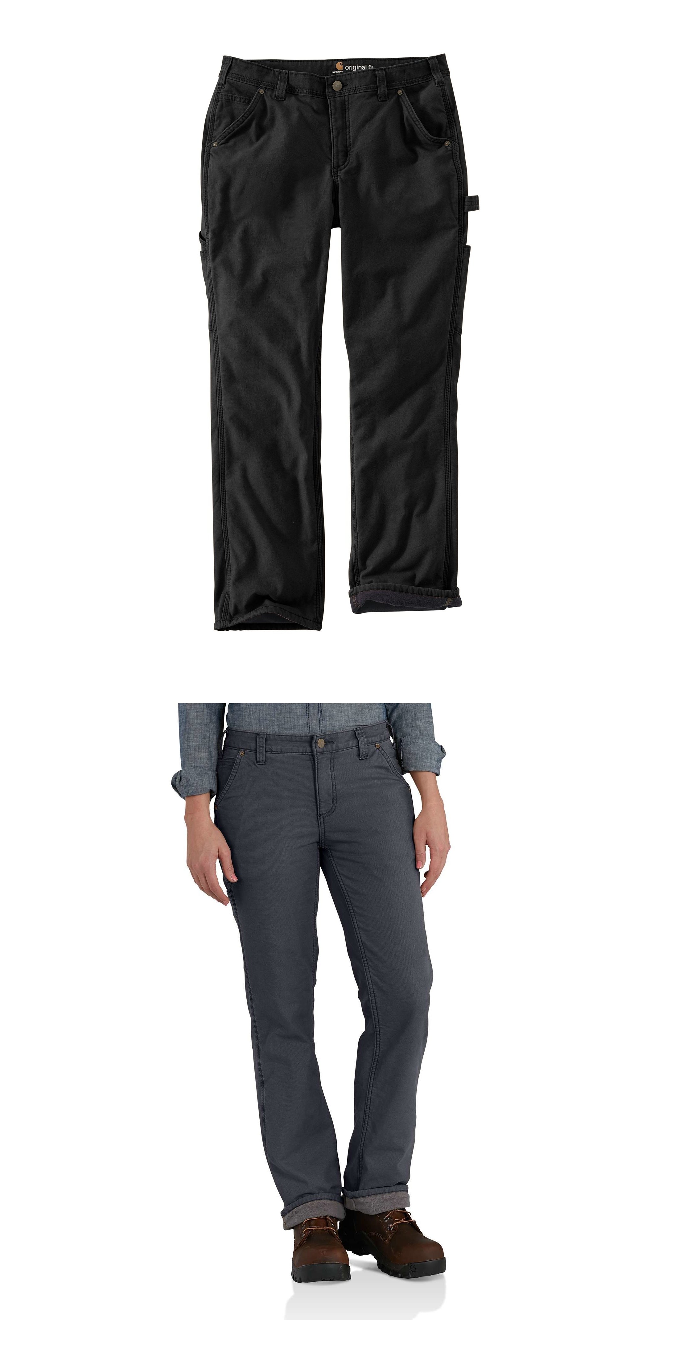 fleece lined carhartt pants