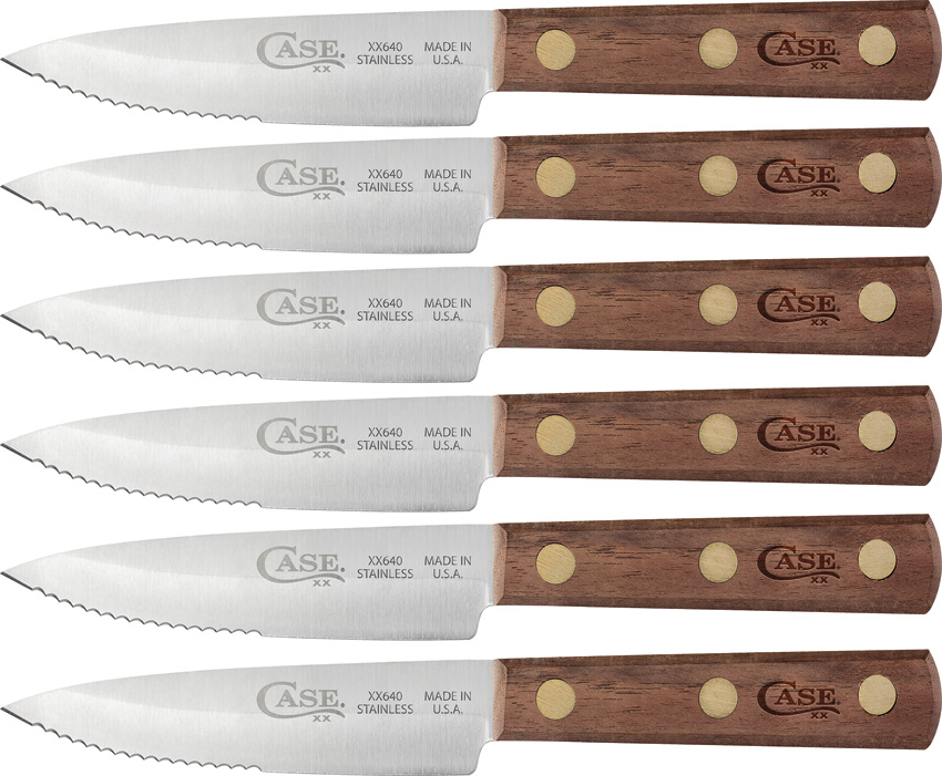 Case Steak Knife Set Walnut  30% Off w/ Free Shipping and Handling