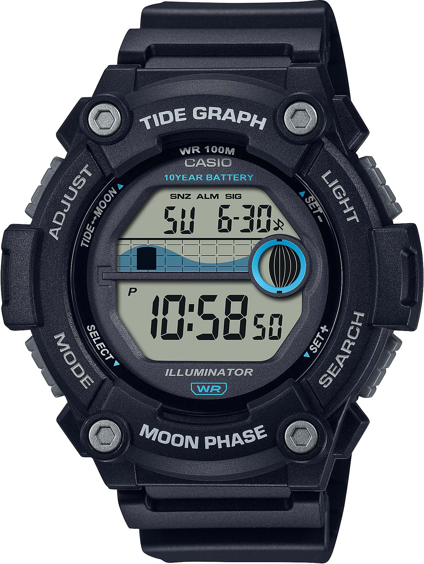 Casio forester 2024 fishing watch