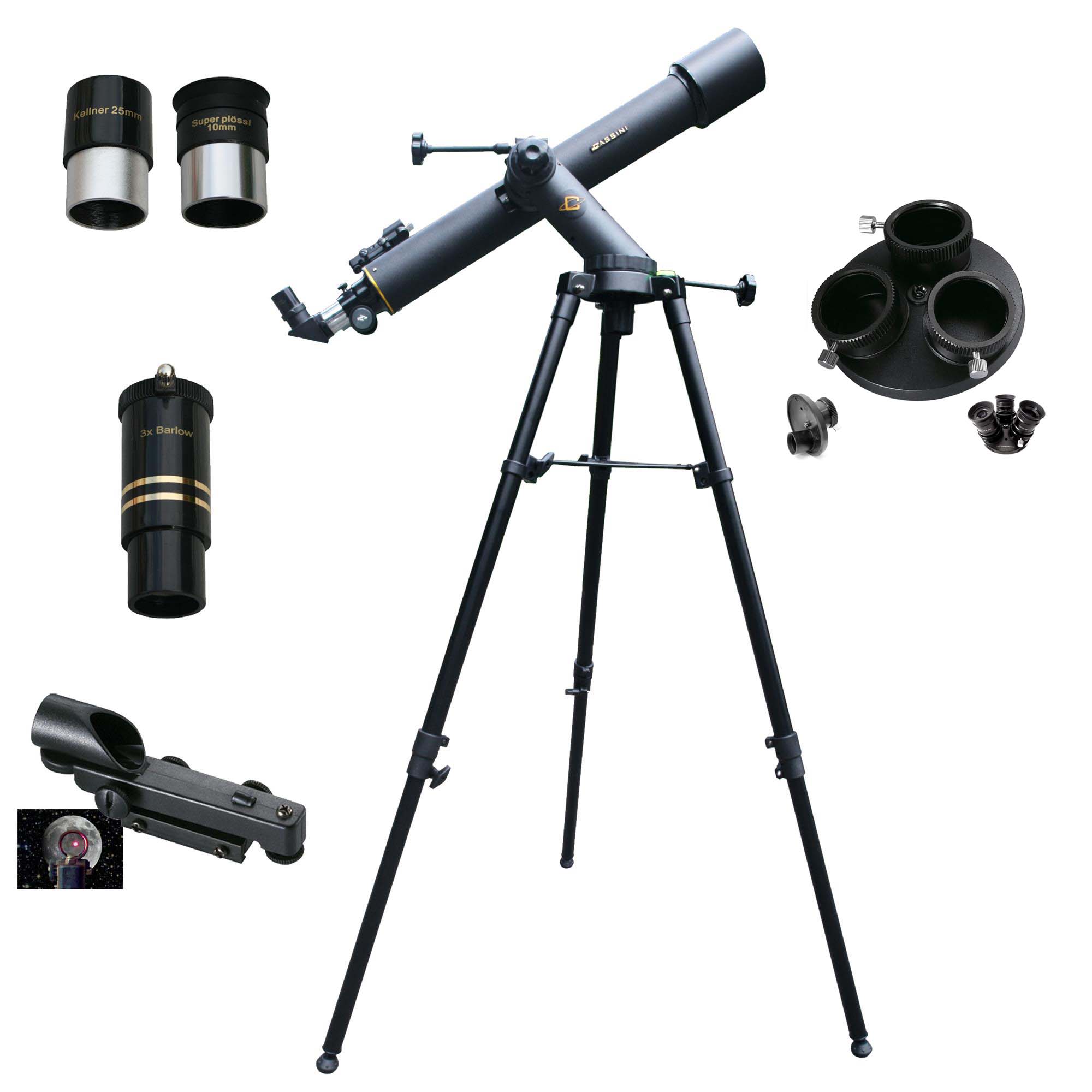 Cassini 1100mm x 102mm best sale tracker series reflector telescope