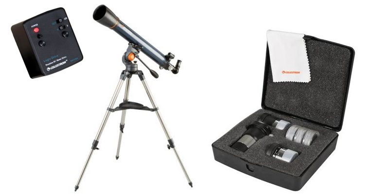 celestron astromaster 90az refractor telescope