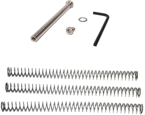 Centennial Defense Systems Stainless Steel Guide Rod Competition Kit for Gen 1-3 Glock 17