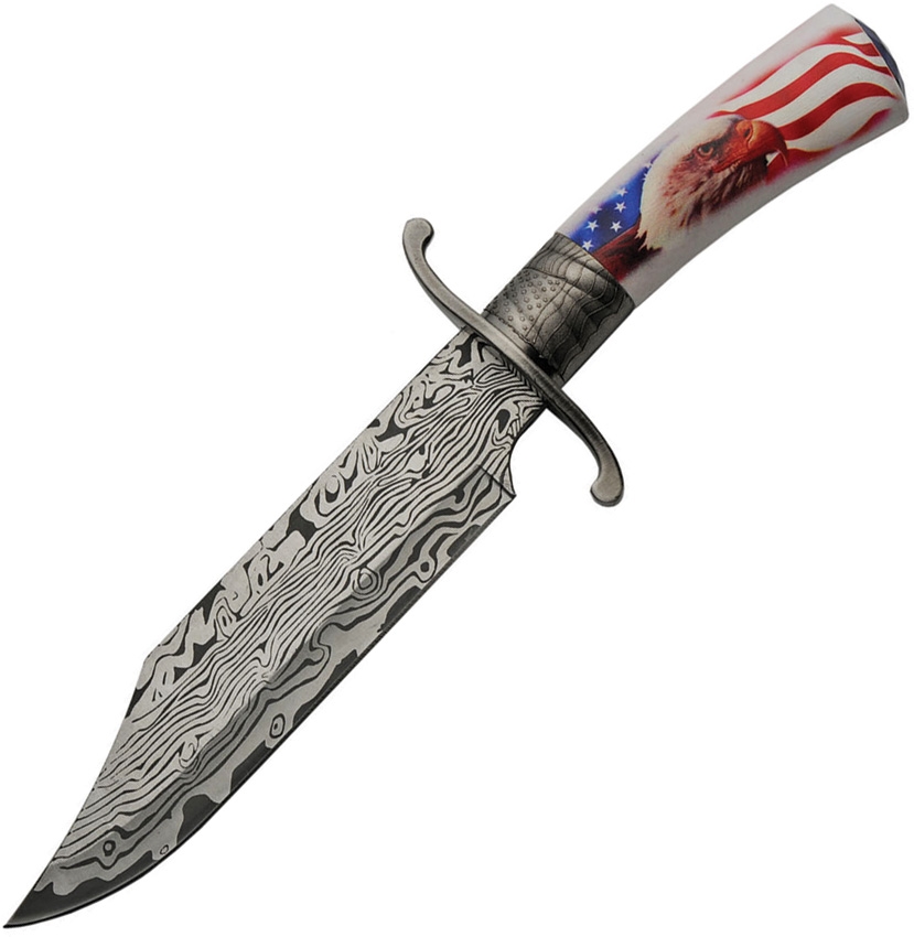 American Eagle Fixed Blade Knife With Sheath