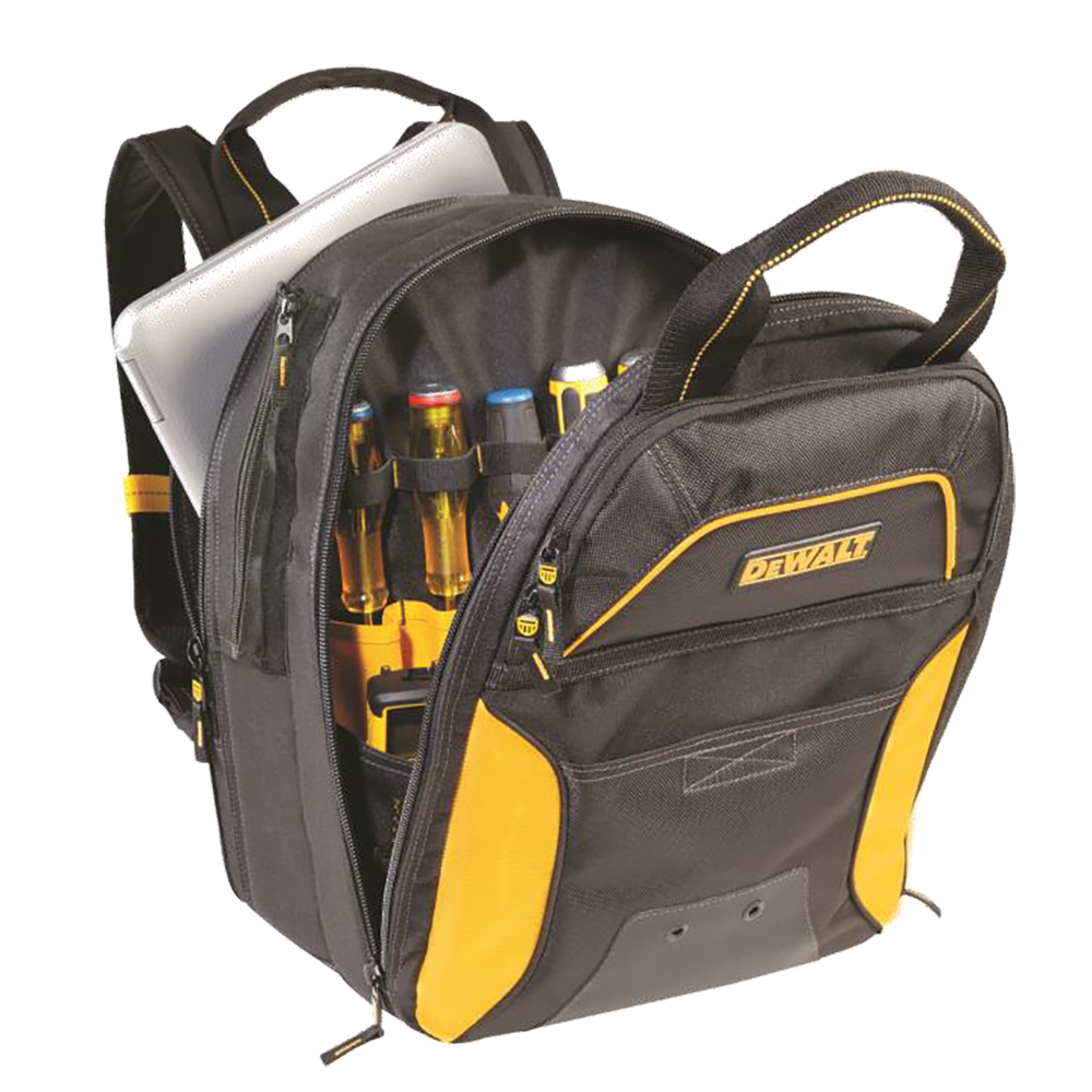 CLC Work Gear DGC533 DEWALT 33 Pocket USB Charging Tool Backpack