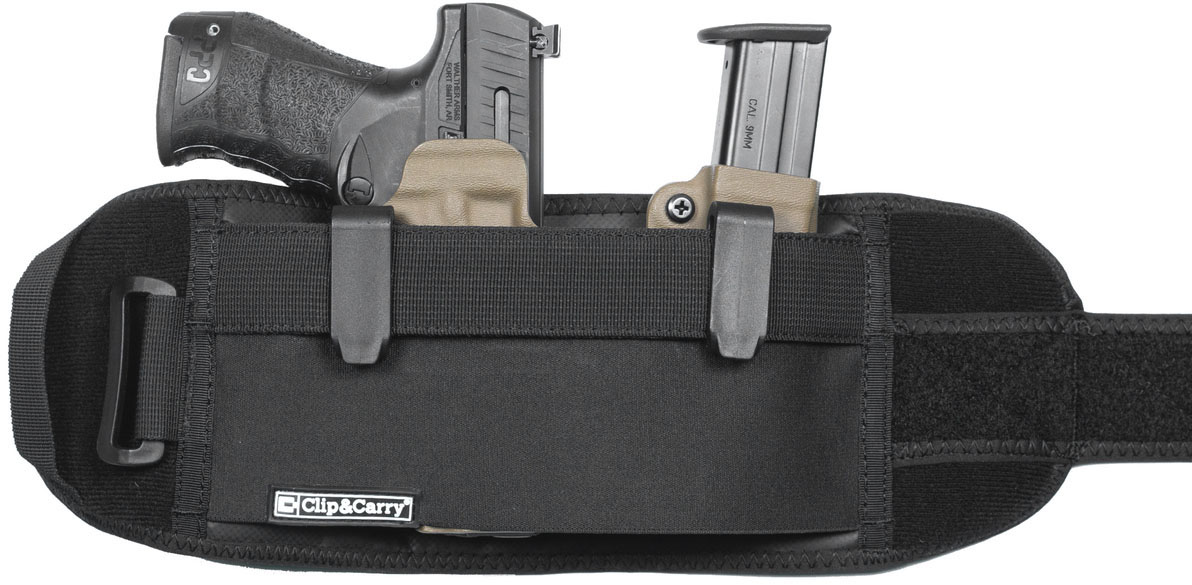  Clip & Carry STRAPT-TAC Belly Band Holster ~ Use with Any IWB  Gun (kydex Holster not Included) (2XL-3XL w/ 18 Extender, Appendix Rig  Pocket) : Sports & Outdoors