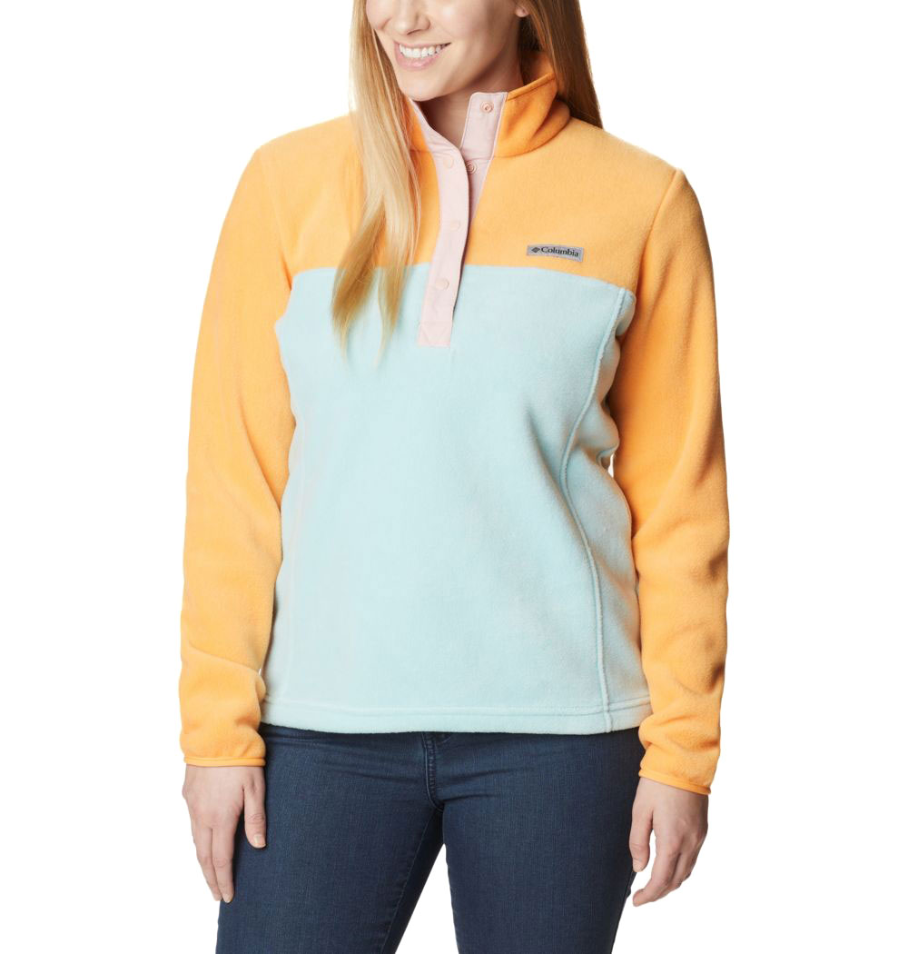 Columbia Women's Fire Side II Sherpa Full Zip, Aqua Haze, Small at