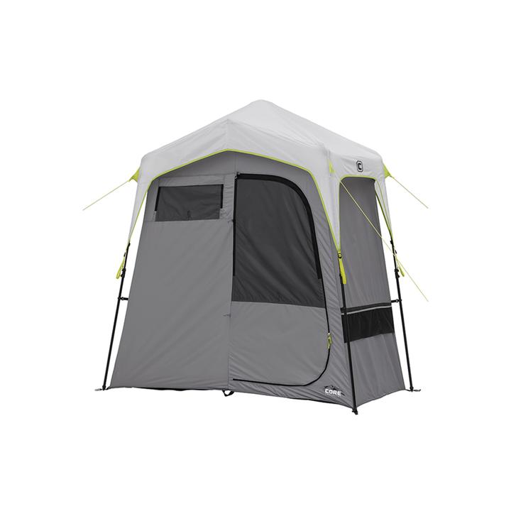 Core Equipment Two Room Instant Shower Tent