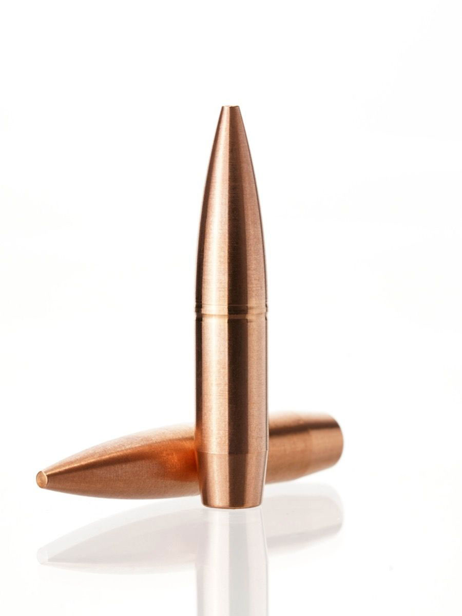 Cutting Edge Bullets Mag Feed MTAC .264 Winchester Magnum /6.5mm Caliber 133 Grain Solid Copper Match Rifle Bullets