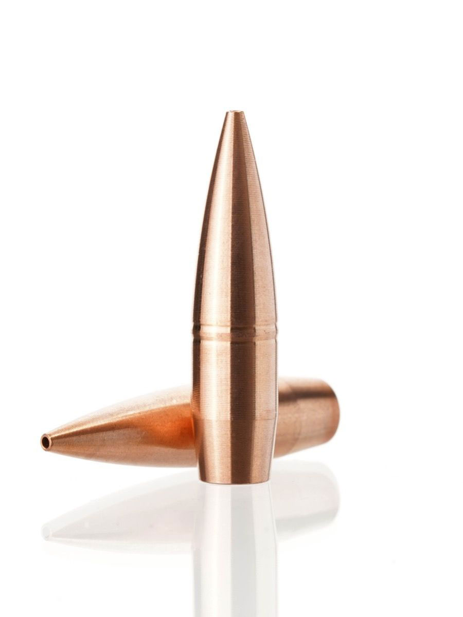 Cutting Edge Bullets Match Tactical Hunting .338 Caliber 200 Grain Solid Copper Hollow Point Rifle Bullets