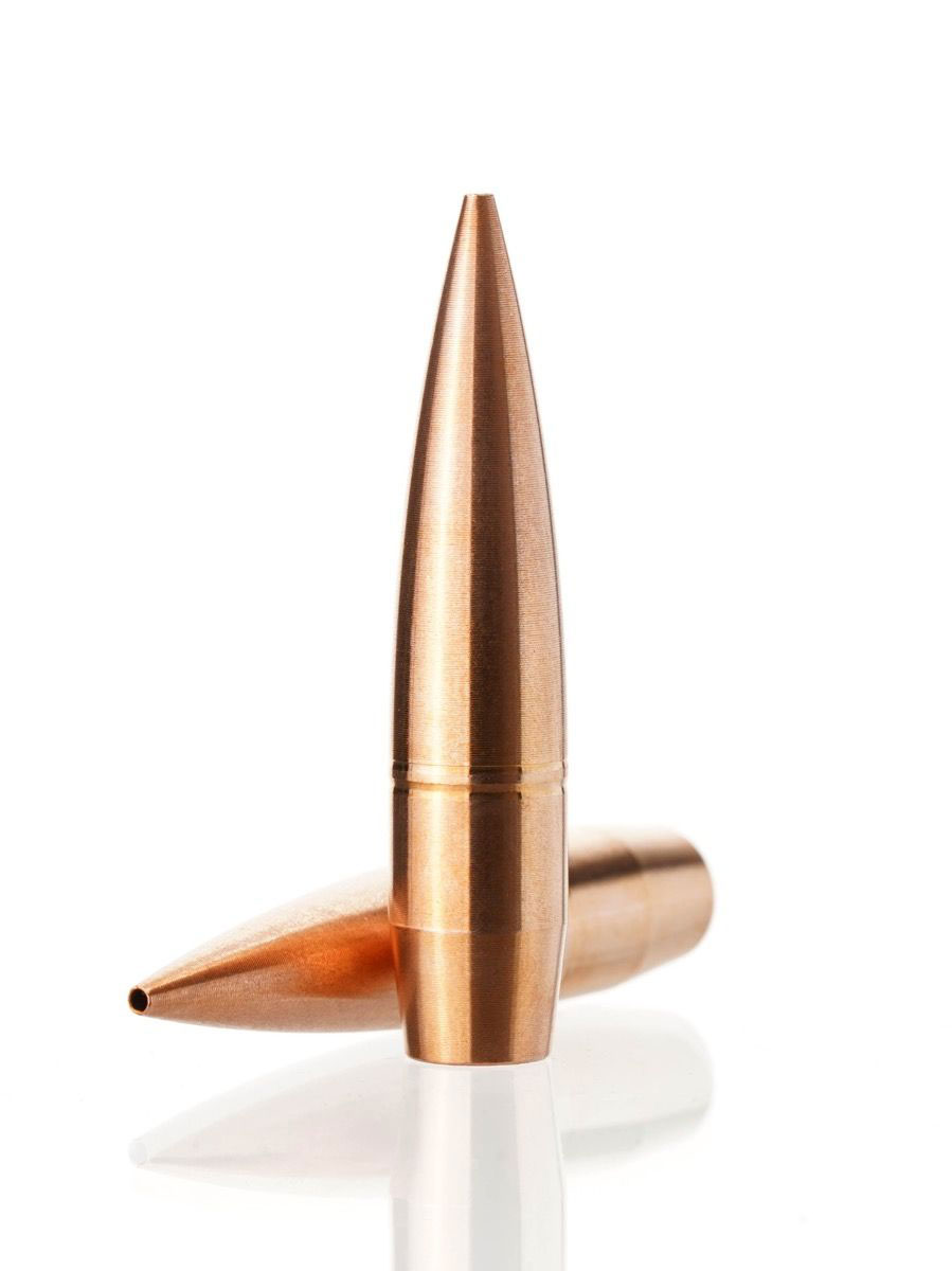 Cutting Edge Bullets Match Tactical Hunting .338 Caliber 225 Grain Solid Copper Hollow Point Rifle Bullets