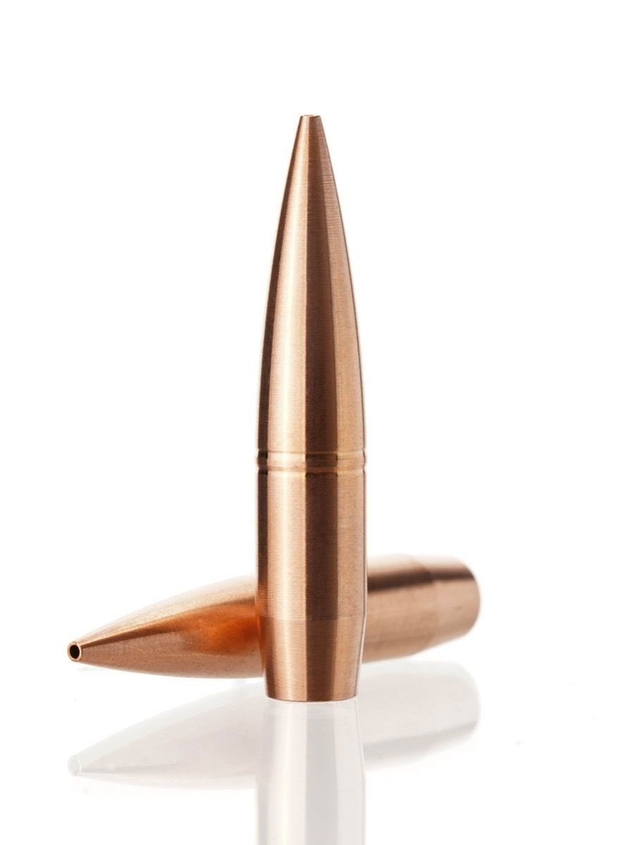 Cutting Edge Bullets Match Tactical Hunting .338 Caliber 252 Grain Solid Copper Hollow Point Rifle Bullets