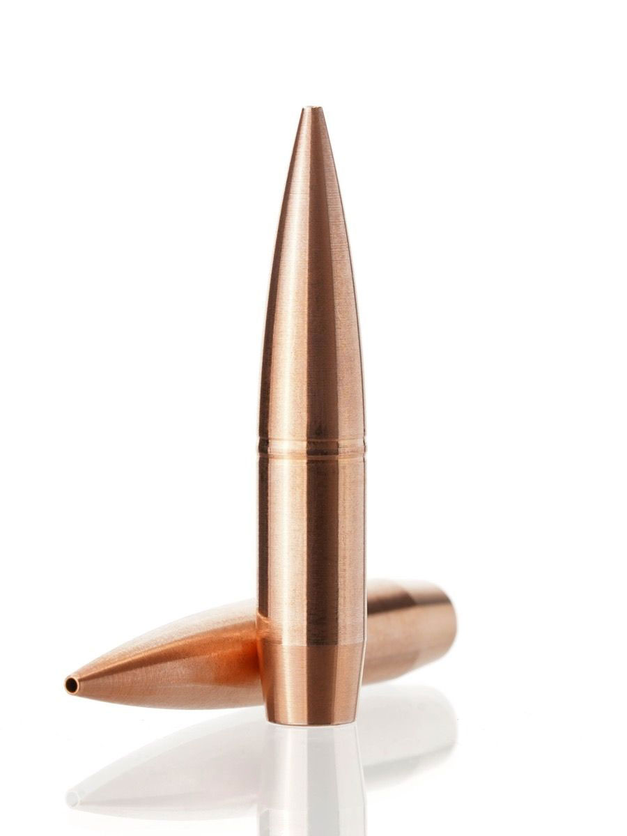 Cutting Edge Bullets Match Tactical Hunting .338 Caliber 275 Grain Solid Copper Hollow Point Rifle Bullets