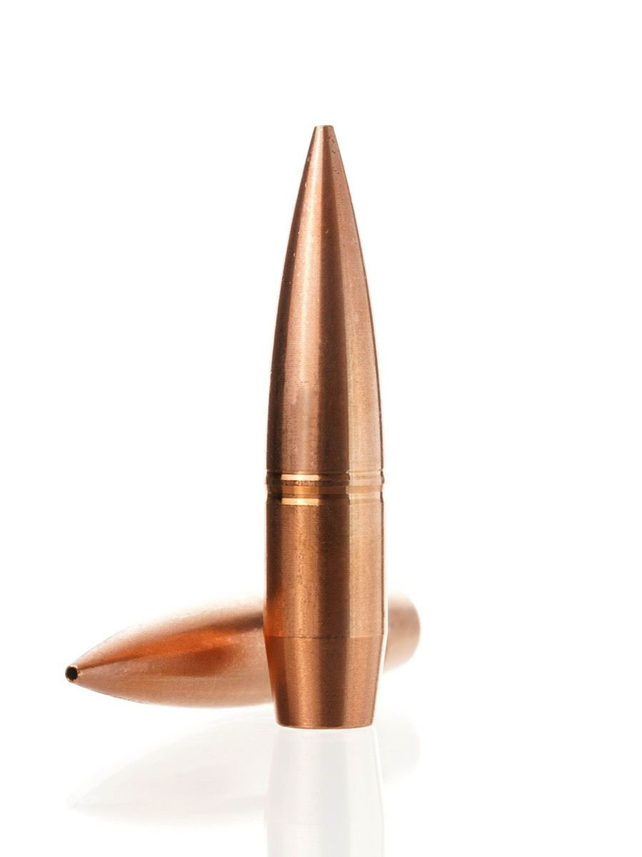 Cutting Edge Bullets Match Tactical Hunting .375 Caliber 320 Grain Solid Copper Hollow Point Rifle Bullets