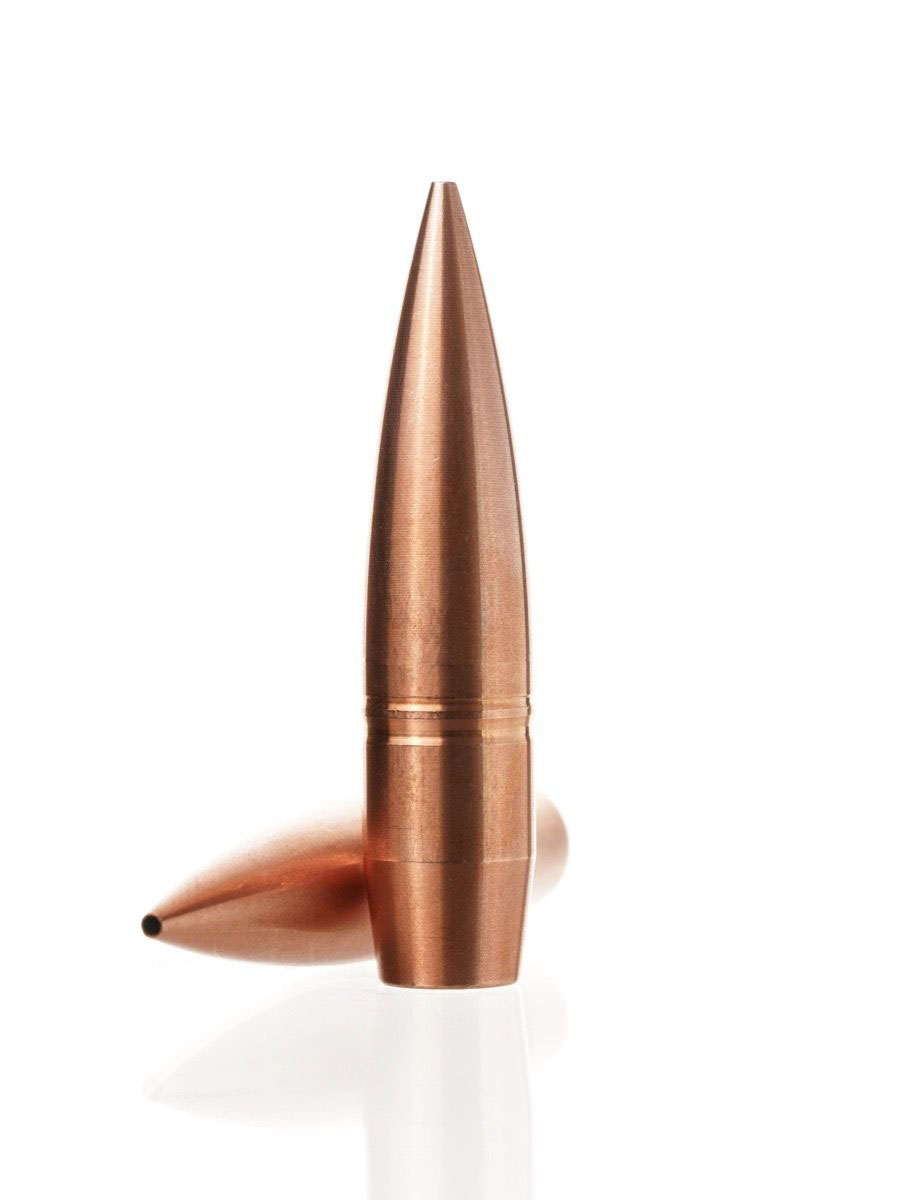 Cutting Edge Bullets Single Feed Match Tactical Hunting .375 Caliber 300 Grain Solid Copper Hollow Point Rifle Bullets