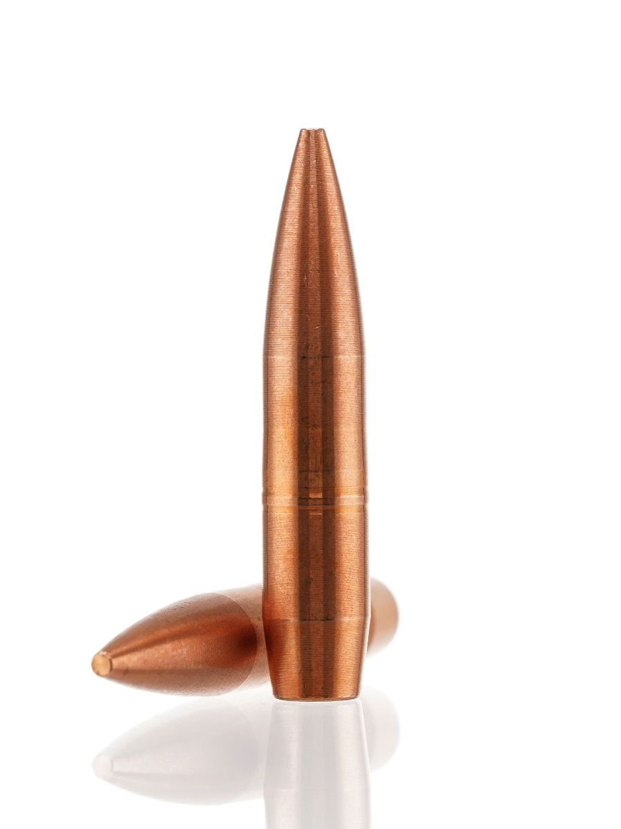 Cutting Edge Bullets Single Feed MTAC .243 Caliber 102 Grain Solid Copper Match Rifle Bullets