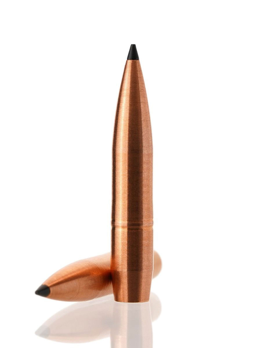 Cutting Edge Bullets Single Feed-Tipped Hollow Point .264 Caliber 140 Grain Solid Copper Tipped Hollow Point Rifle Bullets