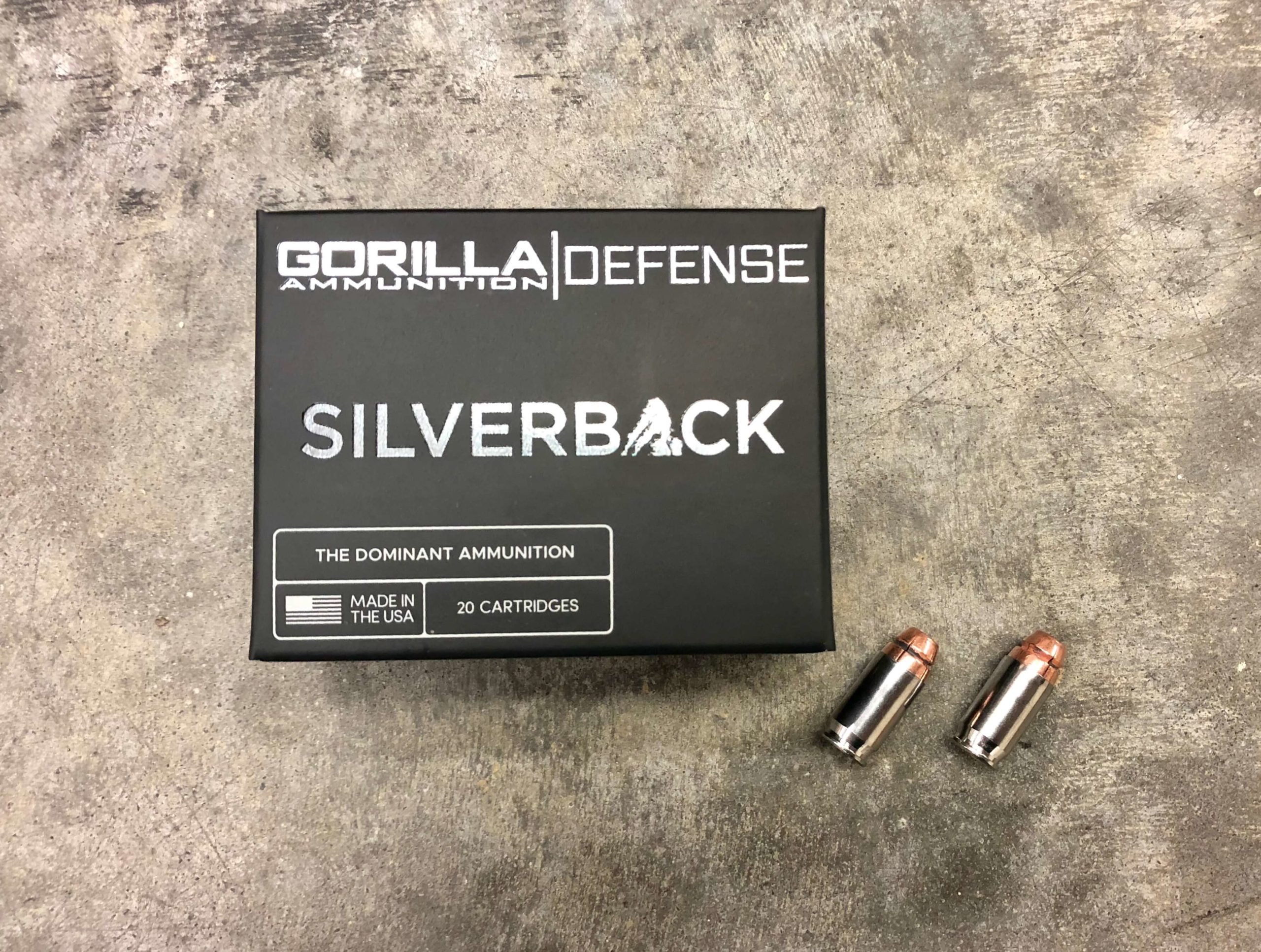 Gorilla Ammunition Gorilla Silverback .380 ACP 95 Grain Self Defense Brass Case Pistol Ammunition