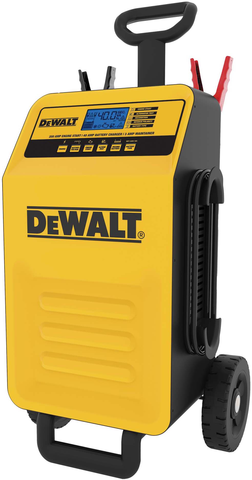 DeWALT 40 Amp Professional Rolling Battery Charger 3 Amp