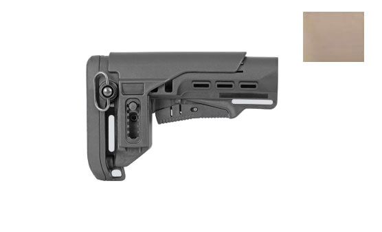 DLG Tactical TBS Tactical Buttstock w/ CCP Mil Spec